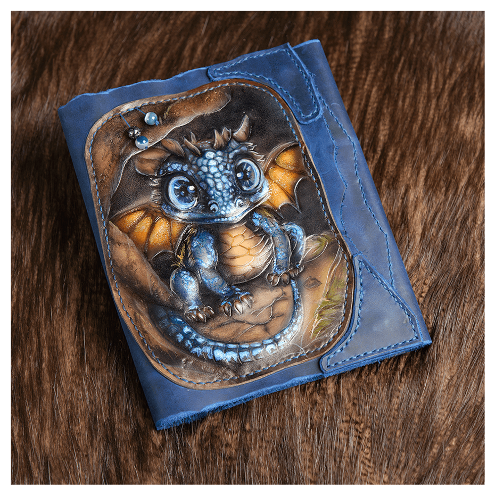 Кожаный ежедневник «Дракон»