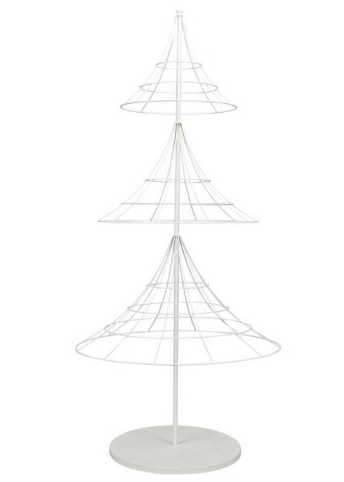 Декор для подвесов "Елка" белая большая 70x151см
