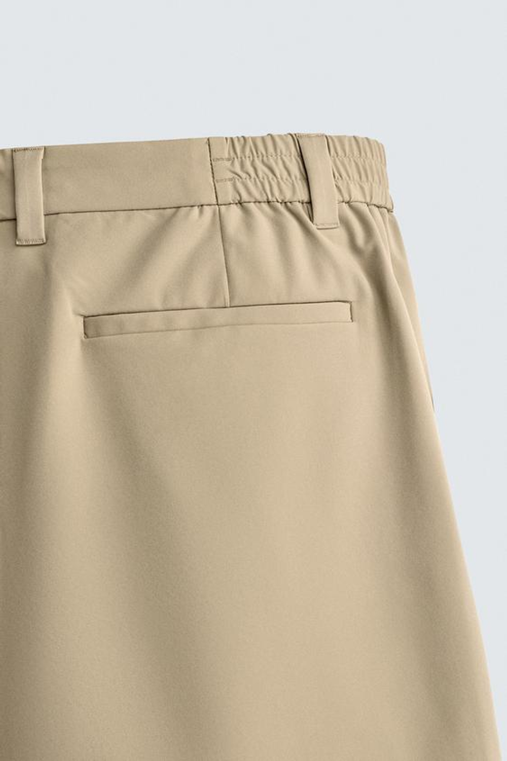ZARA КОМФОРТНЫЕ ТЕХНОЛОГИЧНЫЕ ШОРТЫ, РЫЖЕВАТО-КОРИЧНЕВЫЙ