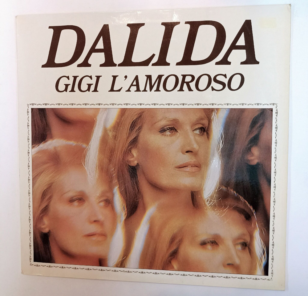Винтажная виниловая пластинка LP Dalida Gigi Lamoroso (Belgium 1974)