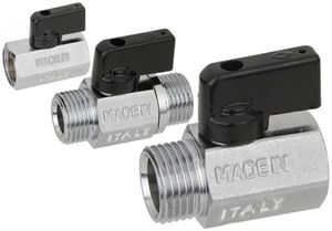 Краны шаровые мини Bugatti Kansas 800/ 805/ 810