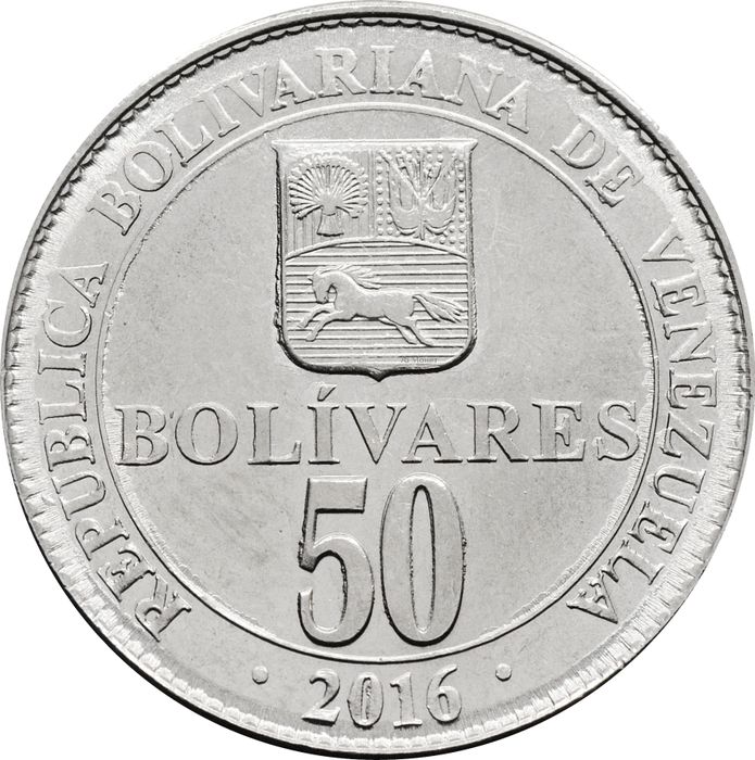 50 сентимо 2016 Венесуэла