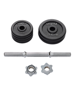 Гантель разборная чугунная в коробке DB-715, 10 кг