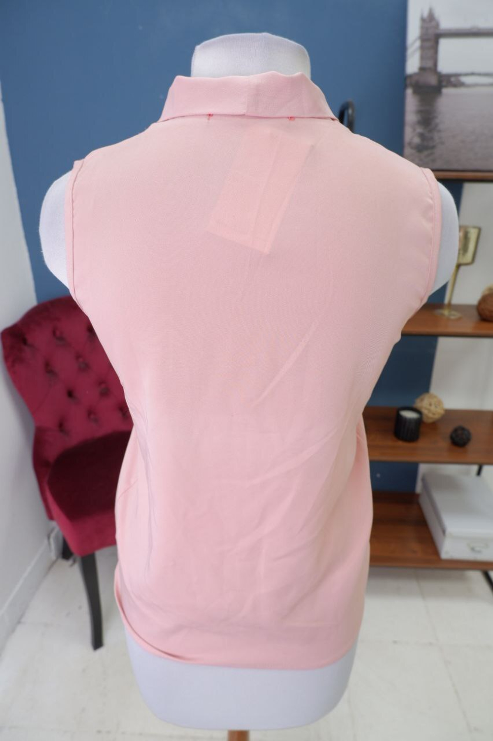 Топ Evona пудровый 44 размер