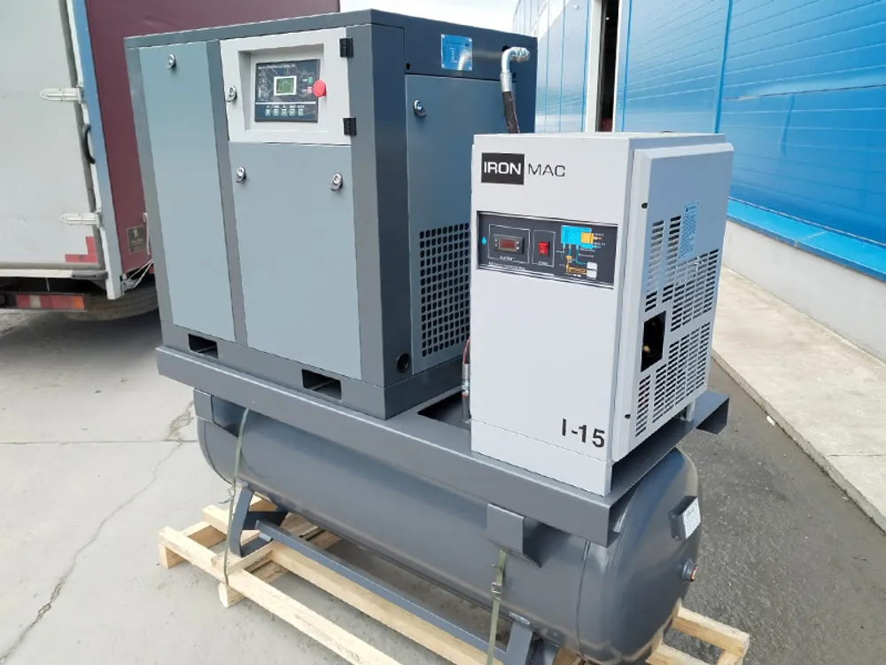 Винтовой компрессор IC 7,5/10 DIGI DF 500L IRONMAC арт. КА 454592