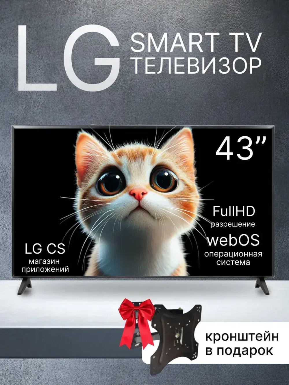 Телевизор смарт 43 L G