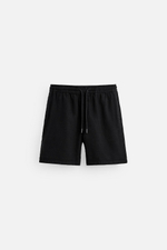 Шорты regular fit из рельефной ткани