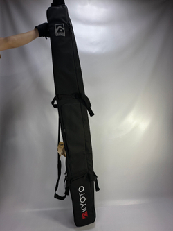 KYOTO чехол для горных лыж CUBE SKIBOARD BAG (FW) (black 600D)(На колесах)
