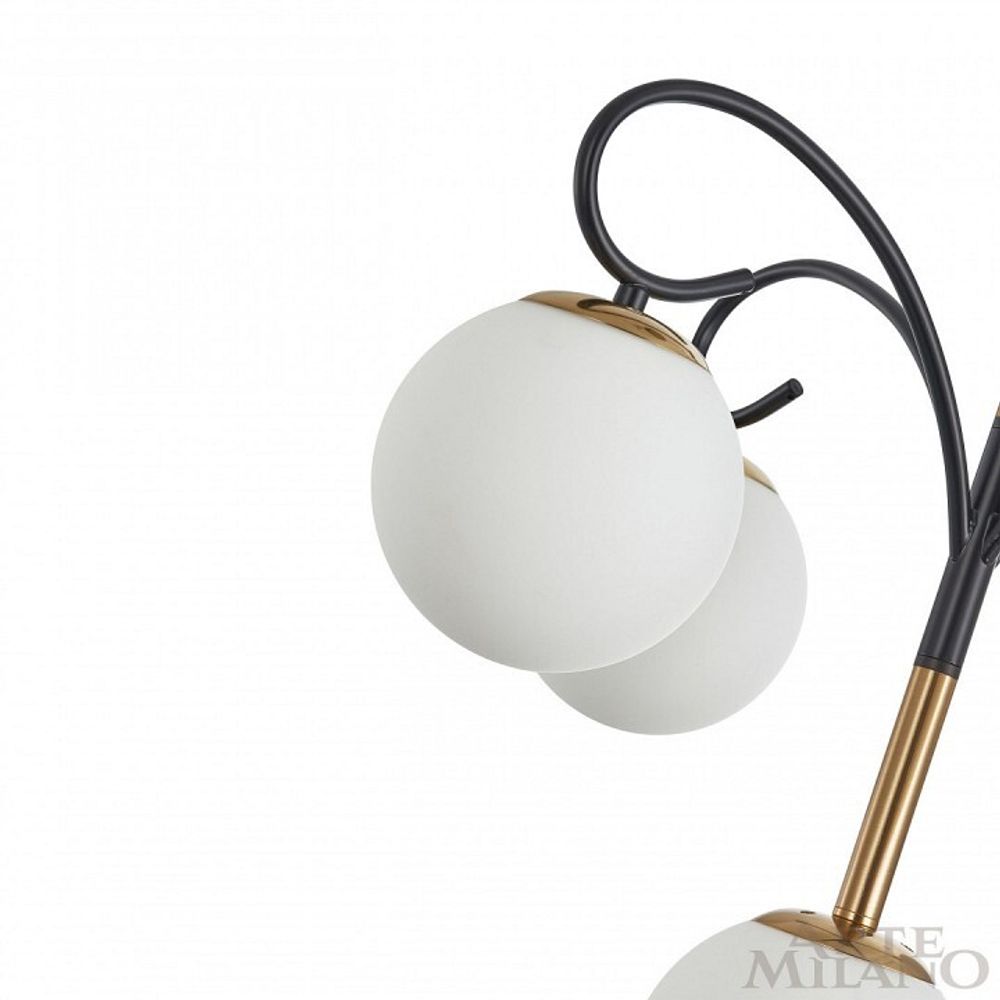 Подвесная люстра Arte Milano Neapolis-73808 273808/4+1 BK/GD