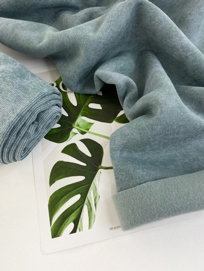 МЯТА ВАРЕНКА - Футер 3х-нитка НАЧЕС пенье (КРВ378)