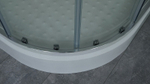 Душевой уголок Timo TL 100x100 TL-1101F профиль Хром стекло матовое