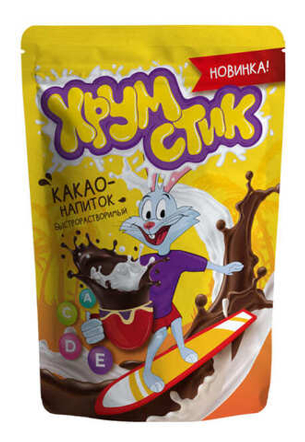 Какао-напиток "Хрумстик" быстрорастворимый 150г. Лидкон