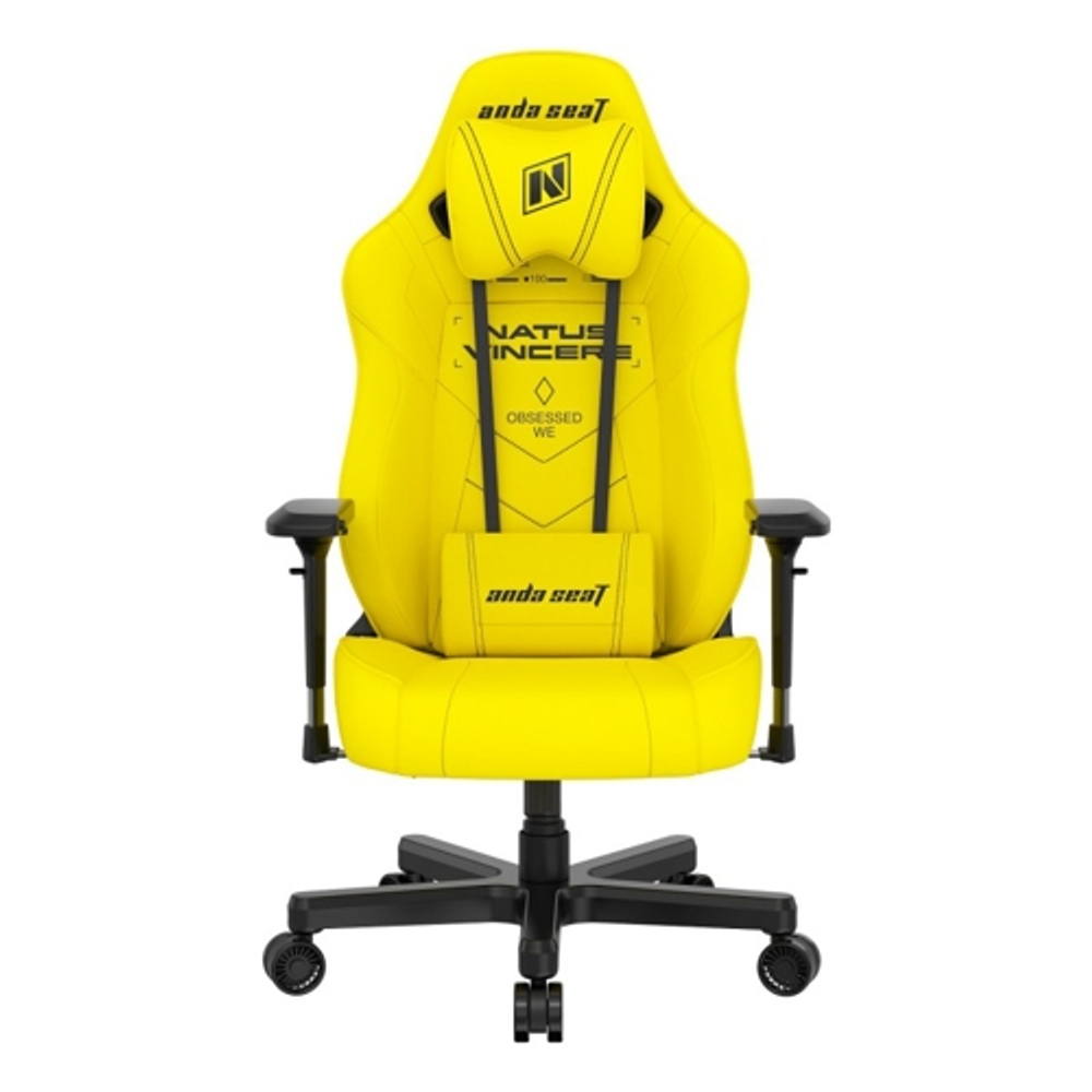 Кресло игровое Anda Seat NAVI Edition, Жёлтый