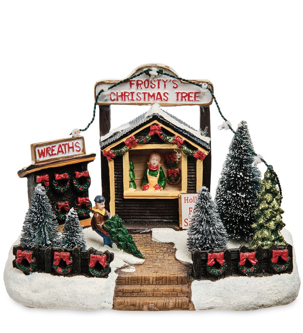 XM-749 Новогодняя миниатюра с подсветкой