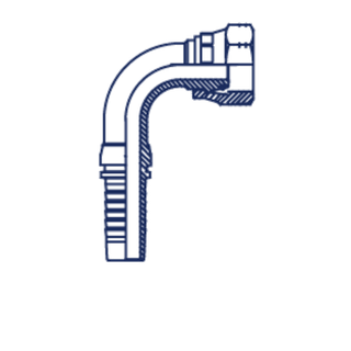 Фитинг DN 10 DKO-L (Г) 18x1.5 12 (90) (T)