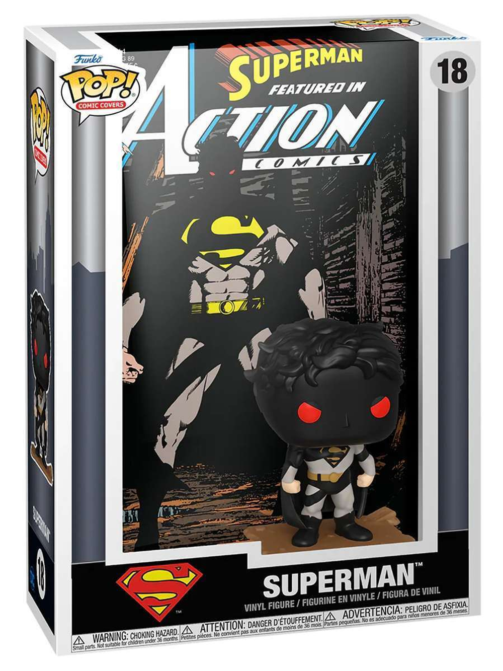 Фигурка Funko POP! Comic Covers DC Action Comics #644 Superman (18)​ 81073