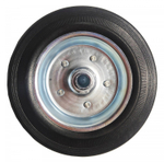 Колесо резиновое для тележек 200 мм (каучук)
