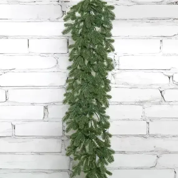 Хвойная гирлянда Чарующая 270 см., 100% литая хвоя, ЕлкиТорг (23054)