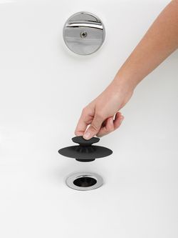 Фильтр для слива Flex, черный