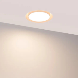 Светильник SP-ARCLOOP-TRIMLESS-D180-20W Day4000-Warm3000 (WH, 120 deg, 230V) (Arlight, Алюминий) 051584