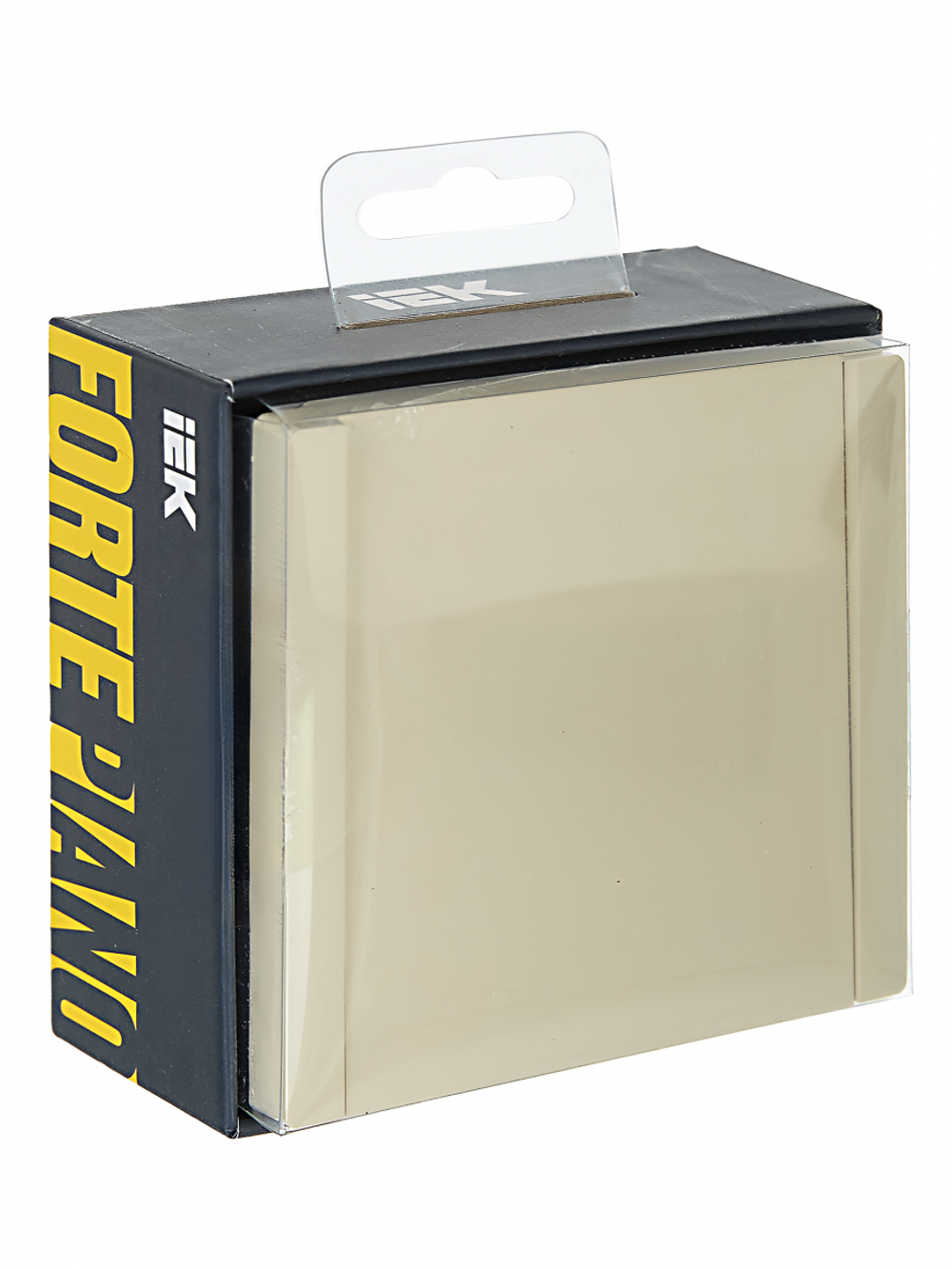 FORTE&PIANO Выключатель 1-клавишный 10А FP401 ваниль IEK