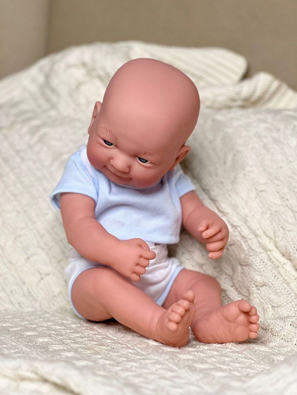 Кукла виниловая 35см в пакете (JX-293A2)