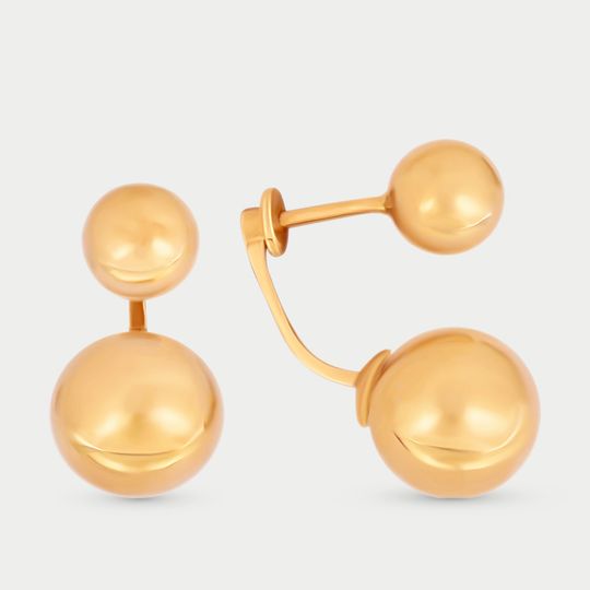 Серьги золотые