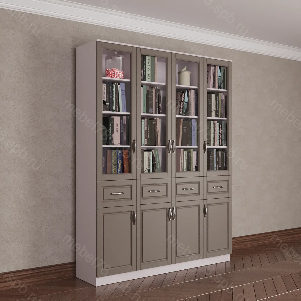 Шкаф книжный 4/5