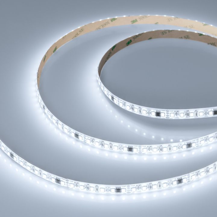 Светодиодная лента герметичная SPI-SE-A120-10mm 24V White6000-PX6-BPT (11 W/m, IP65, 2835, 5m) Arlight 049439