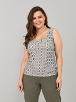 Майка М-040/орнамент-геометрия