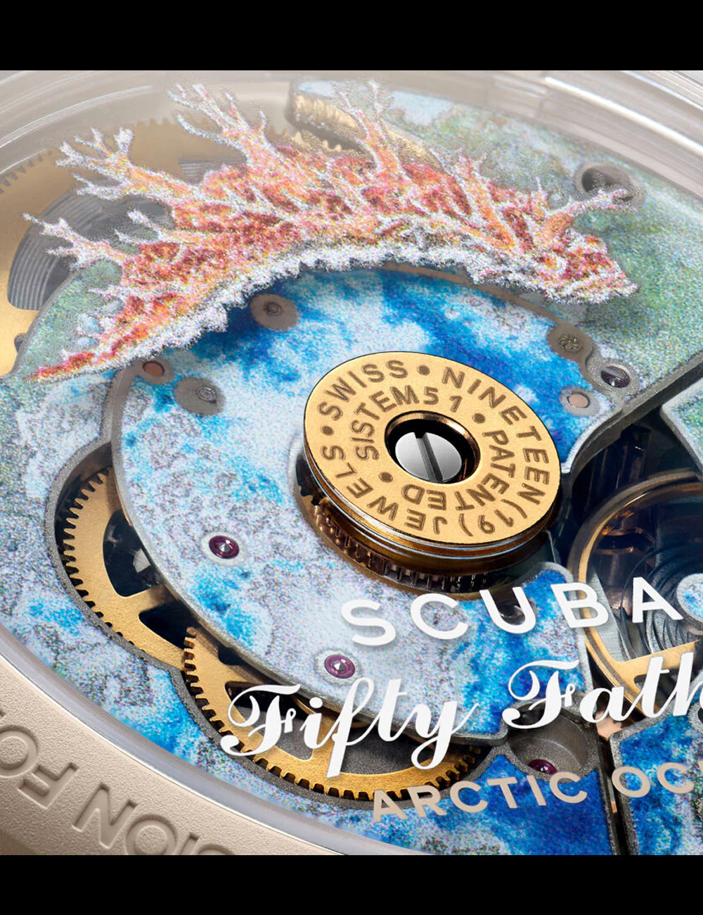 Наручные часы Blancpain X Swatch Arctic Ocean