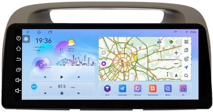 Магнитола Toyota Camry 30 2001-2006 (рамка оливковая) - FarCar монитор 12.3" 2K QLED на Android 14, TS10, CarPlay, 4G SIM-слот