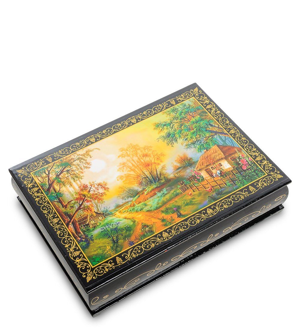 Народные промыслы ШК-11/ 9-D Шкатулка в технике декупаж (16х22х5)