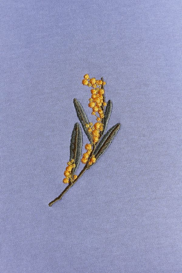 Худи Мимоза Warm фиалковое - фото 6