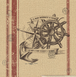 Ткань купон Del mare 0556.01, 50х50 см