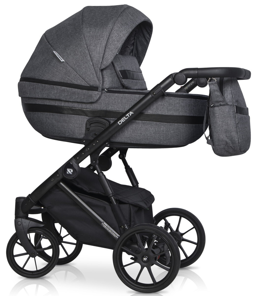 Детская коляска Riko Basic Delta 3 в 1 05 Carbon