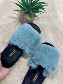 Домашние тапочки Пушистики