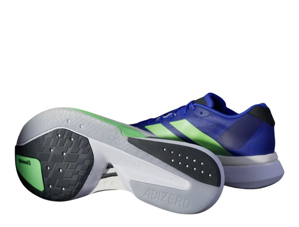 Кроссовки для бега мужские adidas Adizero Boston 13 M Синий-Лайм