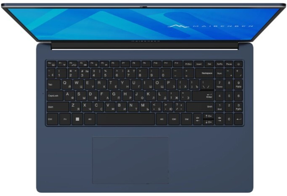 Ноутбук  Maibenben Medio M653 16 ", Ryzen 3, 8 Гб RAM, 512 Гб SSD, Radeon Graphics, Синий