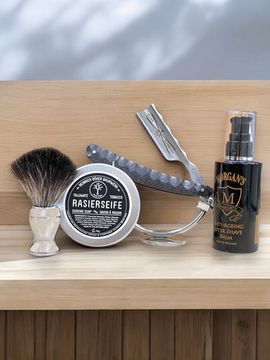 Набор для бритья с опасной бритвой "Skill"
