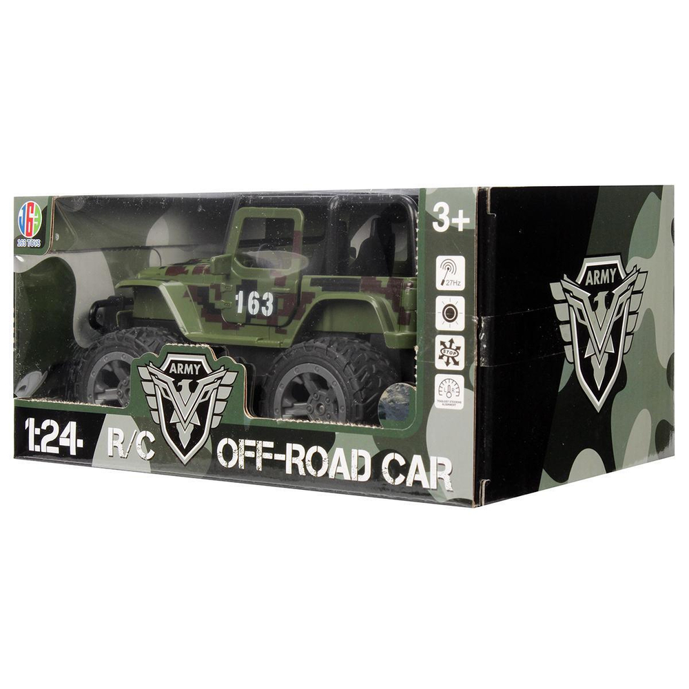 Джип на РУ, коробка 163-605