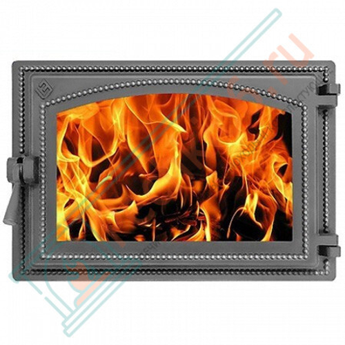 Дверца каминная чугунная 230, антрацит (Везувий) в Кирове