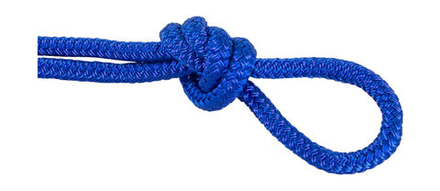 Веревка двойного плетения d8мм, L125м, синий, Marine Rocket