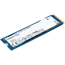 SSD диск Kingston SSD NV3, 2000GB, M.2(22x80mm), NVMe, PCIe 4.0 x4, 3D TLC SNV3S / 2000G
