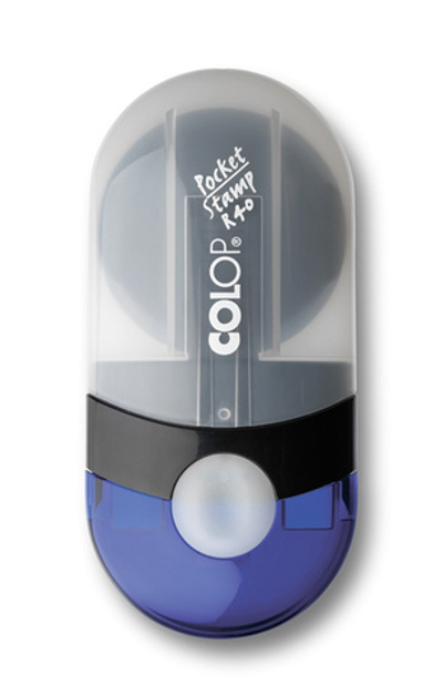 Печать на карманной оснастке Colop Pocket Stamp R40 Д40 мм