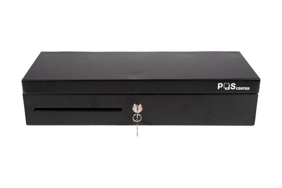 Денежный ящик POScenter 460KL 460x170x103, распайка для &quot;ШТРИХ-М&quot;, черный