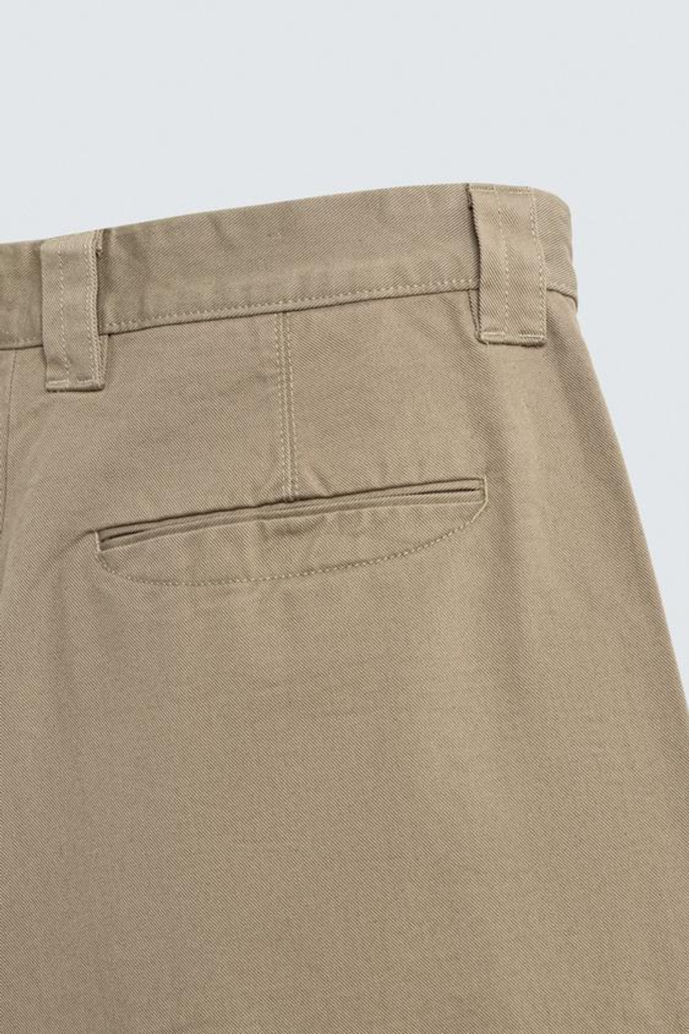 ZARA ШИРОКИЕ БРЮКИ ЧИНОС BAGGY FIT, БЕЖЕВЫЙ