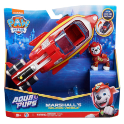 Щенячий патруль — набор машинок Aqua Pups Dolphin + фигурка Маршалла 20139008 / артикул   17776 6065229 20139008  / GTIN 778988435571