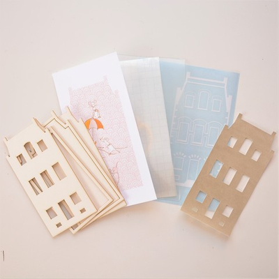 "Домик 6", Набор для создания альбома по курсу "Город Детства"