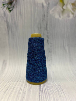 Пряжа хлопковая с люрексом